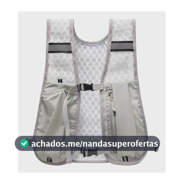 Colete Hidratação Mochila Corrida Porta Garrafa Água Celular