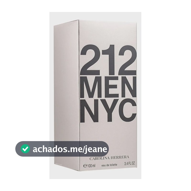 Carolina Herrera 212 Men 100ml Eau De Toilette para homens