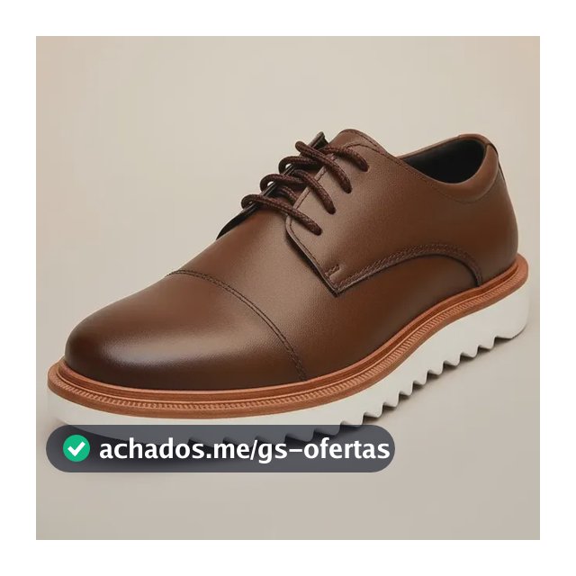 Sapato Oxford Social Masculino Qualidade Moderno Confortável Marrom Sapato Oxford Liso 38 Br