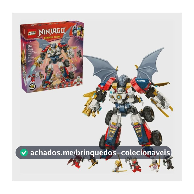 Brinquedo LEGO® Ninjago® Mech Ultra Combo Zane
