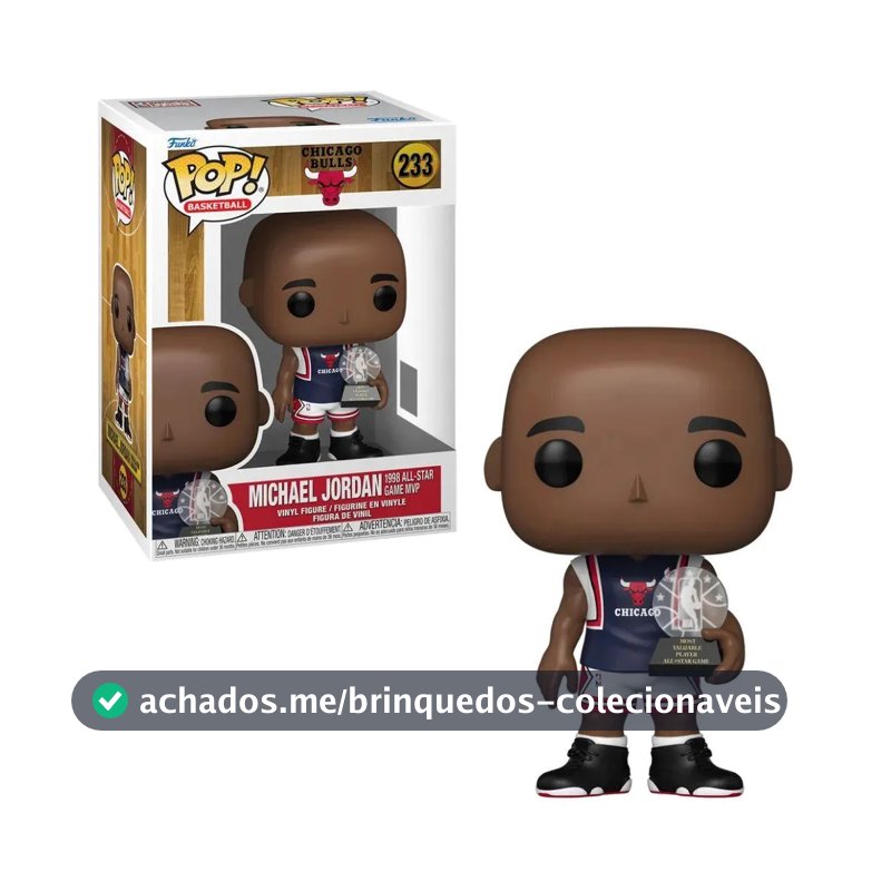 Boneco Funko Pop! Nba Bulls - Michael Jordan (1998)