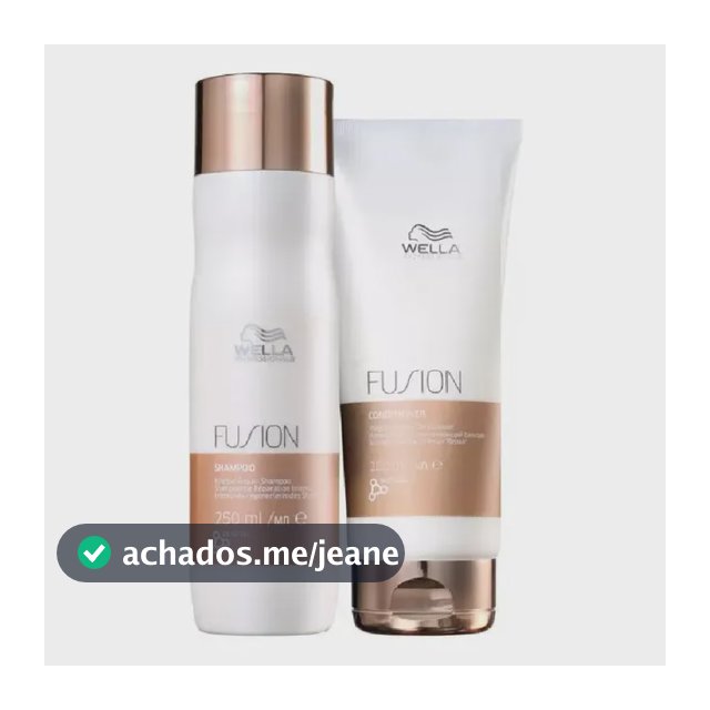 Wella Professionals Fusion Shamp 250ml + Cond 200ml