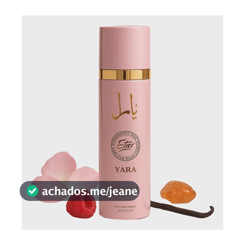 Perfume Árabe Bodysplash Yara Elixir Isabelle La Belle 300ml