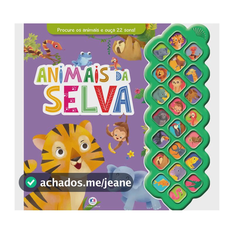 Animais da selva - Igloo Books - Ciranda Cultural - Capa Mole