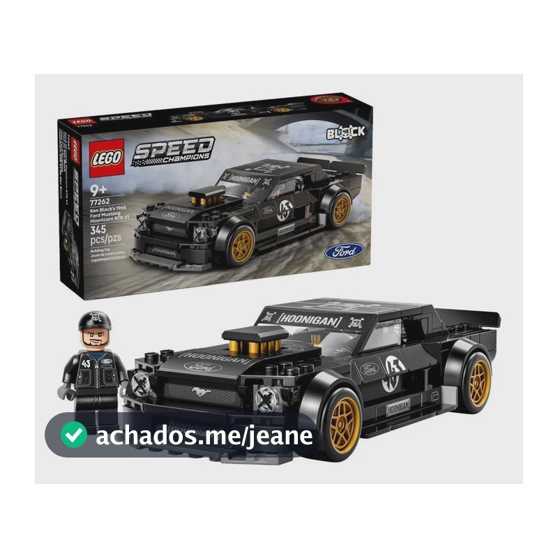 Lego Speed Champions Ford Mustang Hoonicorn V1 345