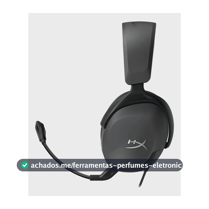 Headset Gamer HyperX Cloud Stinger 2, Drivers 40mm, P3, Áudio espacial DTS, Design Leve, Preto - (683L9AA)