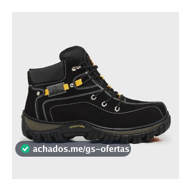 Bota Adventure Masculina Coturno Botina Oferta Limitada