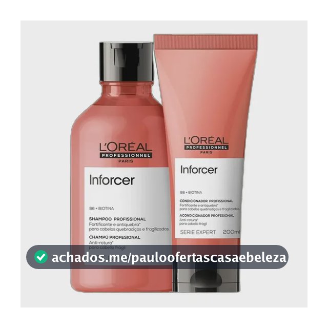 Kit L'oréal Professionnel Inforcer Duo (2 Produtos) Única