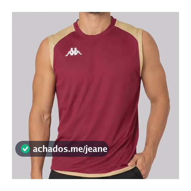 Regata Kappa Abriz Pro Seven Bordô