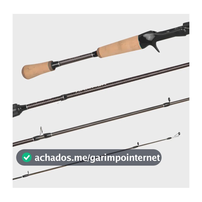 Vara Carretilha Saint Hammer 2,40m Carbono IM8 Ação Extra Rápida