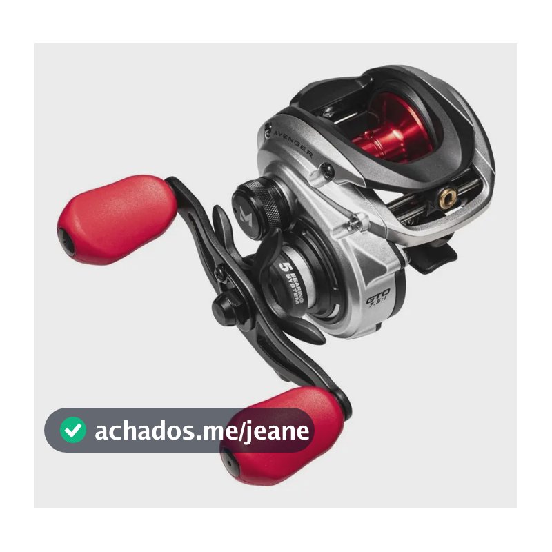 Carretilha Marine Sports Avenger 5000 Lado Esquerdo Cor Prateado