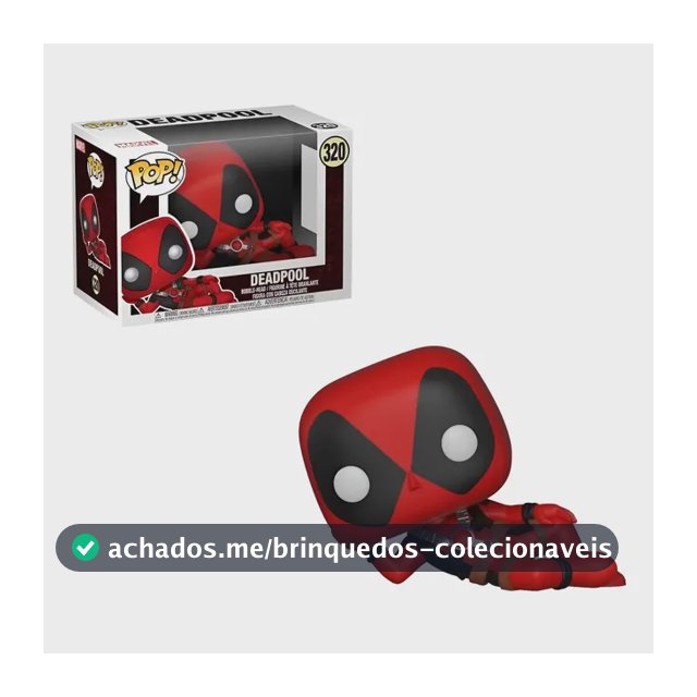 Marvel Deadpool Boneco Pop Funko Deadpool Parody #320