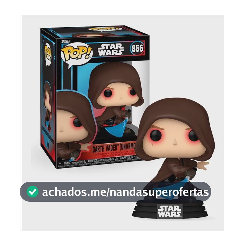 Boneco Funko Pop! Star Wars - Darth Vader (sem Armadura)