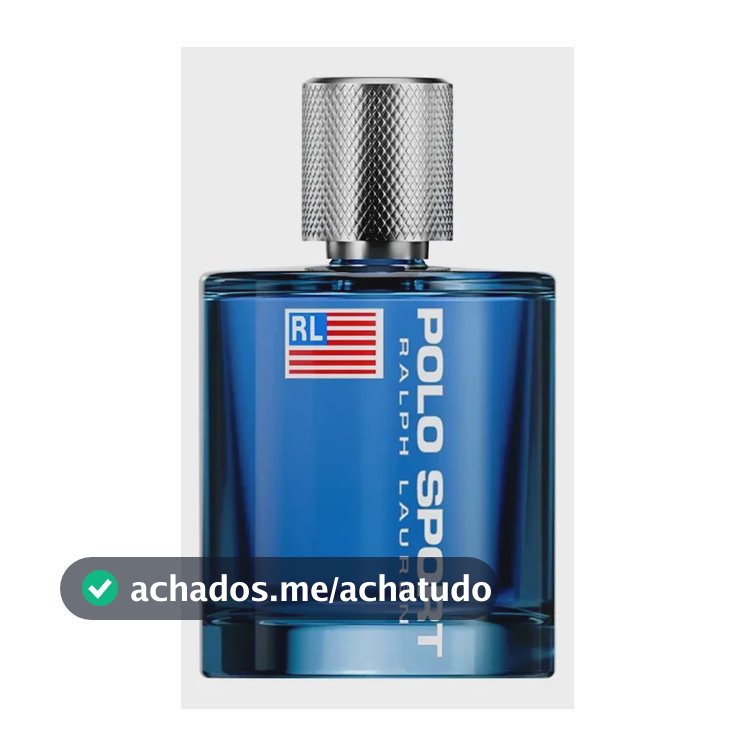 Perfume Masculino Aromático Cítrico Fresco e Energizante, Eau de Toilette Polo Sport Ralph Lauren 100ml