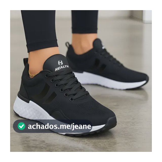 Tênis Feminino Academia Caminhada Esportivo Confortável