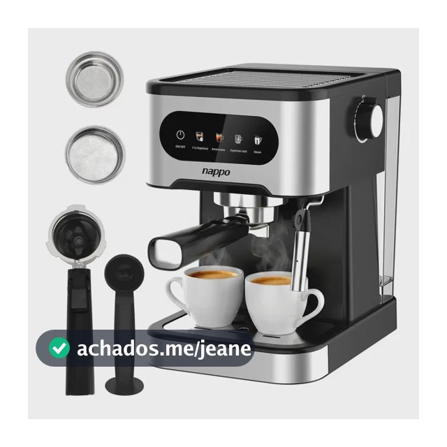 Cafeteira Nappo Expresso Nec-260 8 Em 1 Multicápsulas Bar 20 1350w - Inox