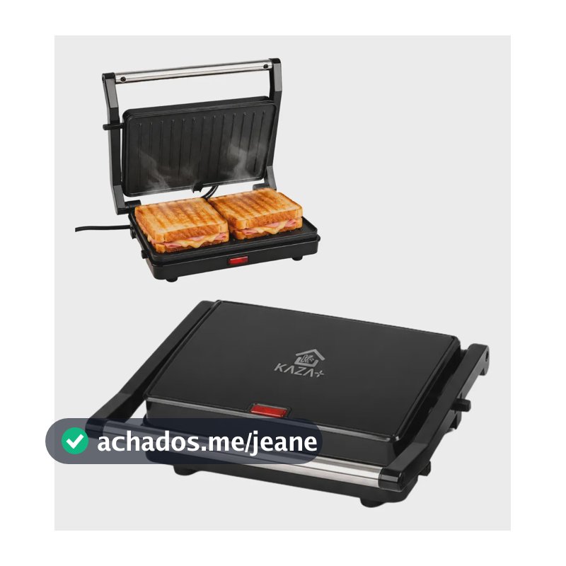 Kaza+ Grill KA139 - Preto