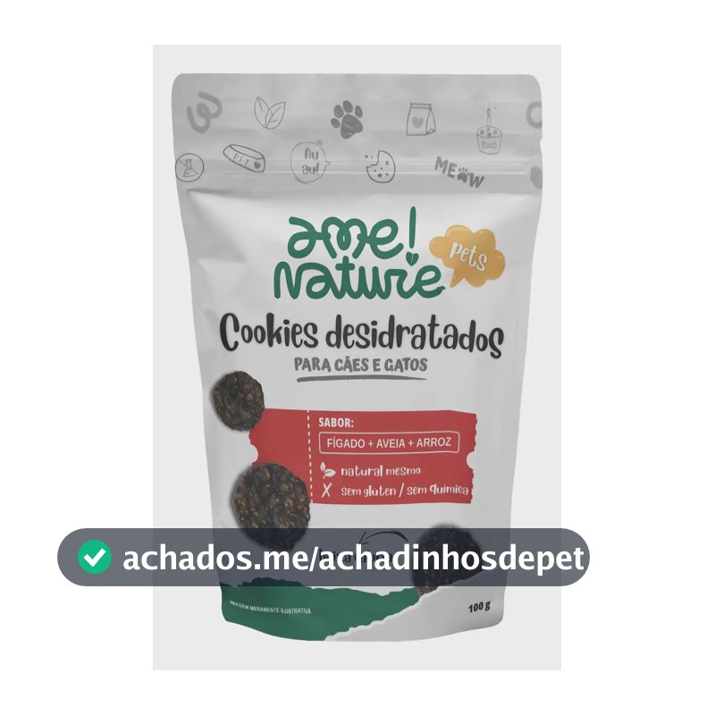 Cookies Desidratados De Fígado- 100g