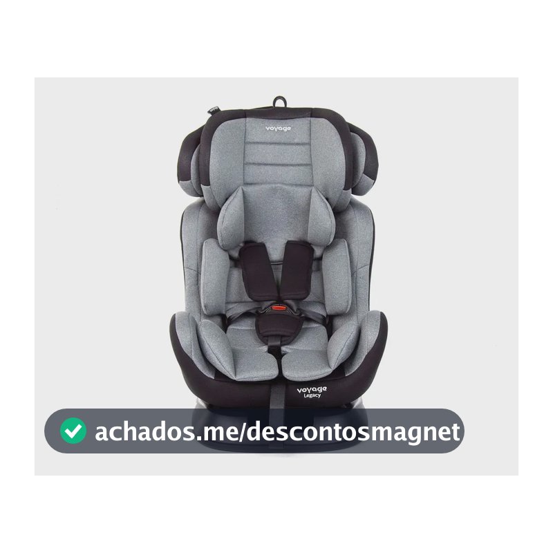 Cadeira Infantil para Carro Legacy 0-36kg Cinza - Voyage