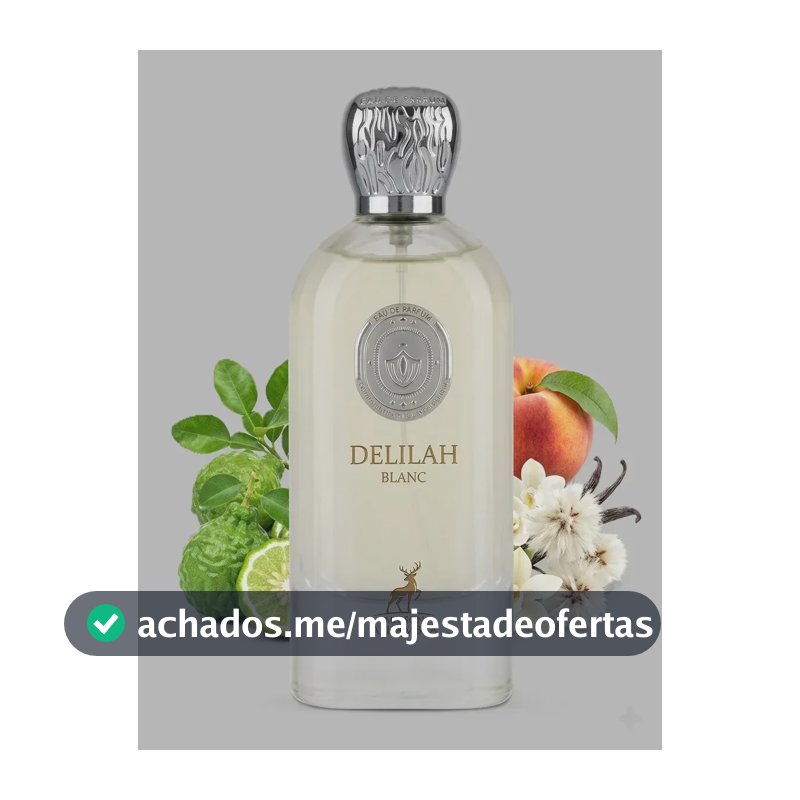 Perfume Arabe Delilah Blanc Maison Alhambra 100 Ml Original
