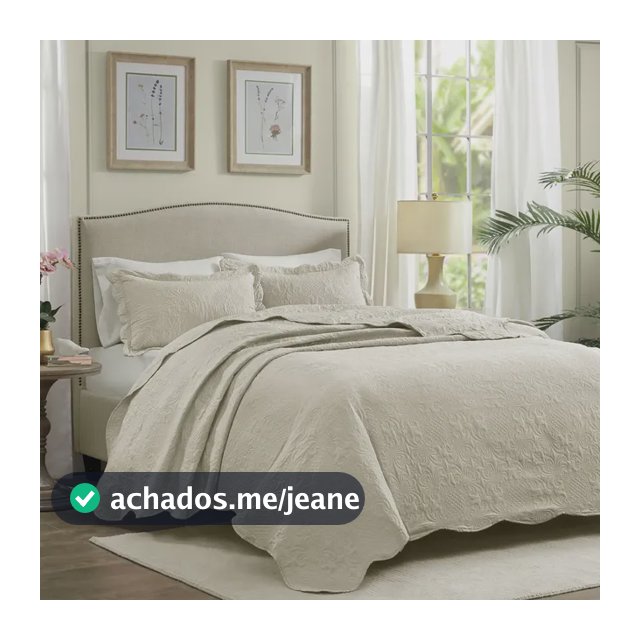Kit Cobre Leito Colcha Casal Queen Dupla Face Matelado 3 Pçs