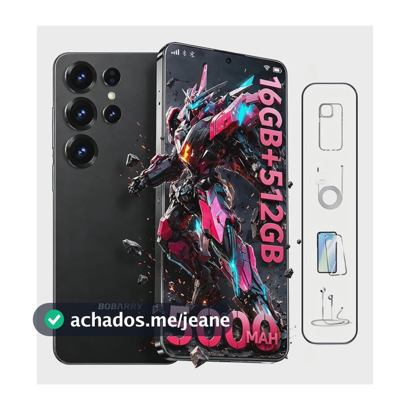 Smartphone 5G 12GB+512GB 6,78 Polegadas Android 15 Dimensity 7200 Octa Core Câmera Traseira 32MP Frontal 18MP Tela 3120x1440 Bateria 5000mAh Bluetooth 5.4 Dual SIM Desbloqueado