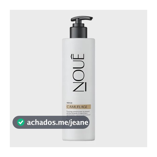 Tonalizante Capilar Nouê Camuflage Medium 140ml Castanho 4 Castanho