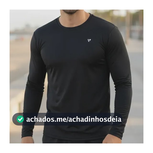 Camisa Térmica Voker Segunda Pele Proteção Solar Uv Dry Fit