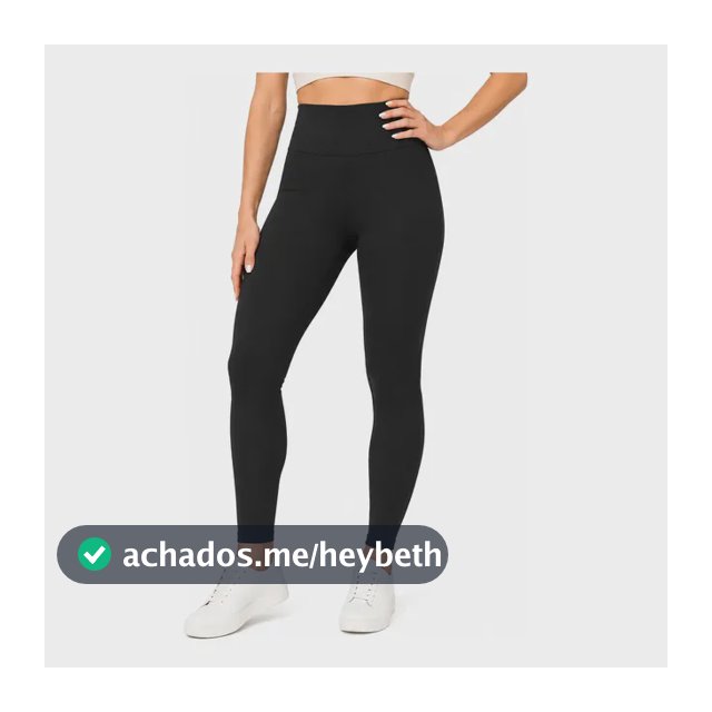Calça Legging Feminina Cintura Alta Academia Treino Térmica