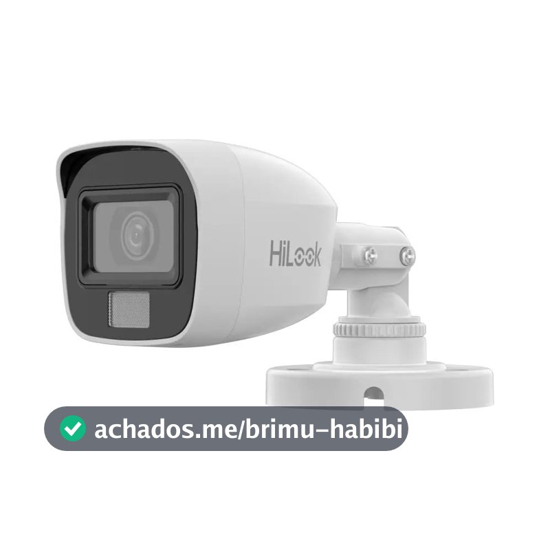 Câmera Bullet Thc-b127-lpc Fixa Luz Dupla 2mp Hikvision