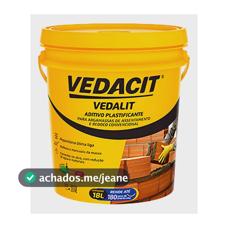 Vedacit Vedalit Aditivo Plastificante 18 LT