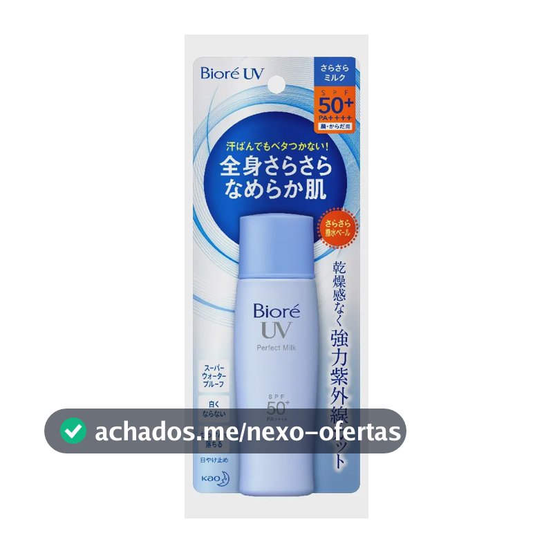Bioré Protetor Solar Facial UV Perfect Milk FPS 50 - 40ml