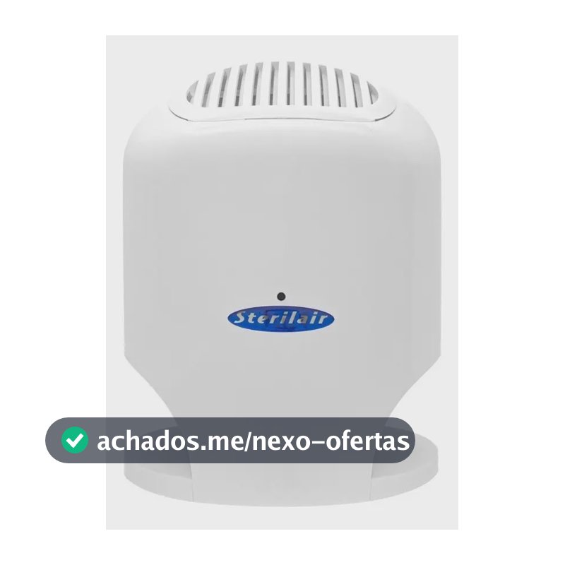 Purificador e Esterilizador de Ar Sterilair STR4 Branco, para Até 20 m²