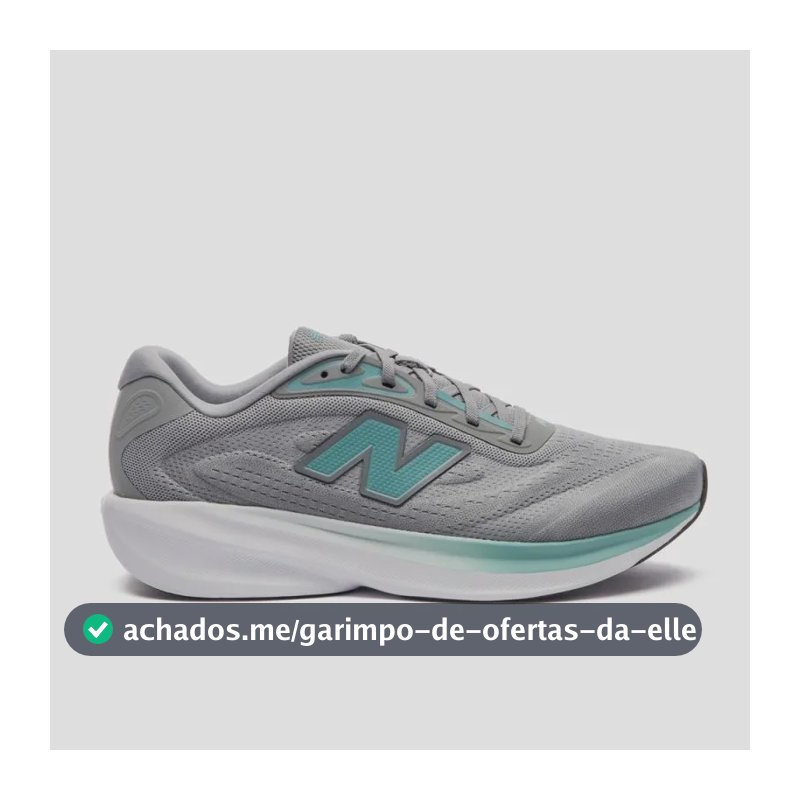 Tênis Masculino Fresh Foam 680v9 New Balance Cinza Liso 40 Br