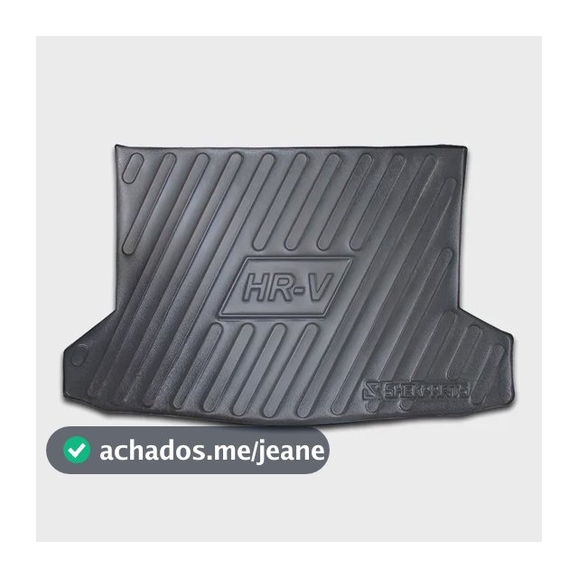 Bandeja Protetor Tapete Porta Malas Hrv 2016 A 2021 2022 Preto