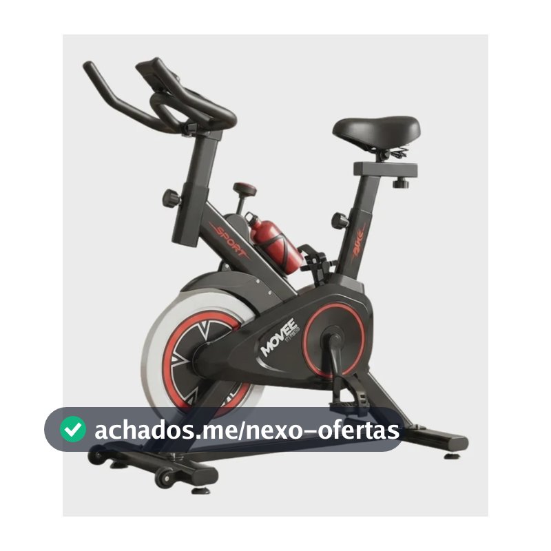 Bicicleta Ergométrica Spinning Movick Movee para Cardio e Fitness Até 100kg