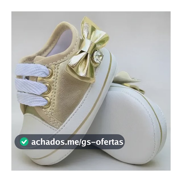 Tênis Sapatinho Bebê Menina Laço Leve Confortável E Estiloso