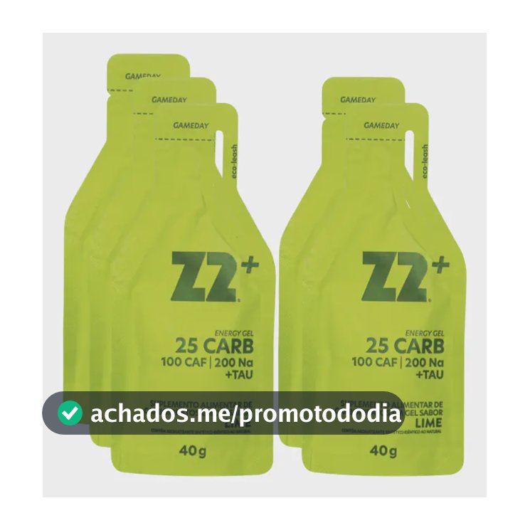 Energy Gel Z2+ Lime Box 5 Unidades Sachê 40g