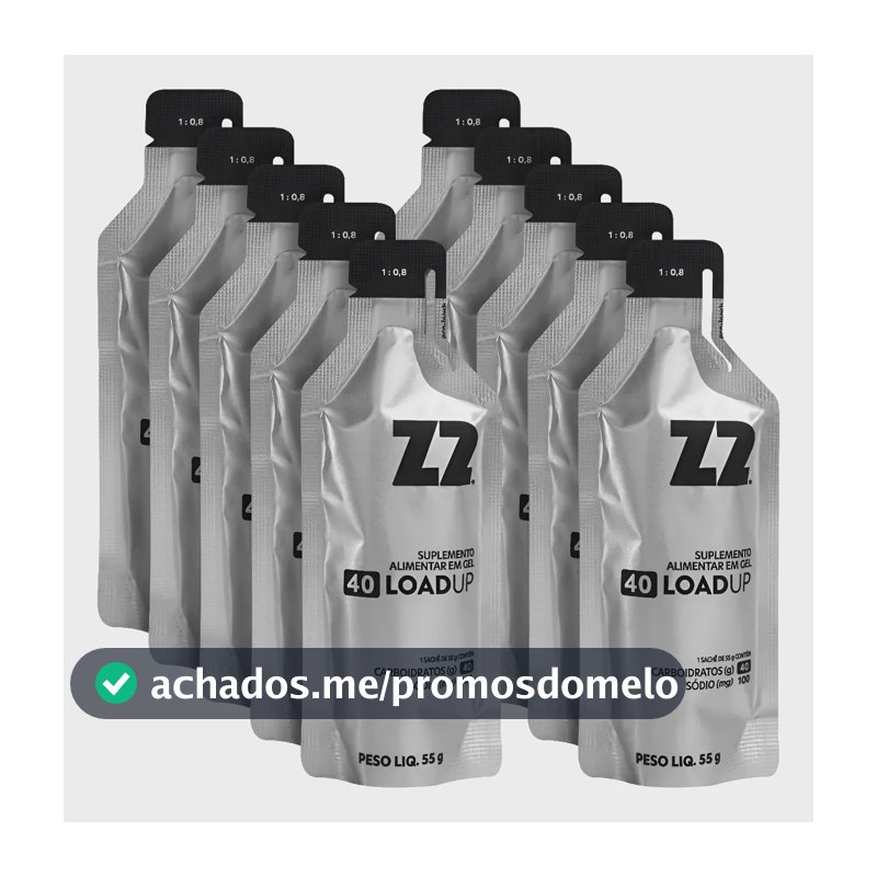 Energy Gel Z2 Original 40 Carb Box 10uni Sachê 55g Original