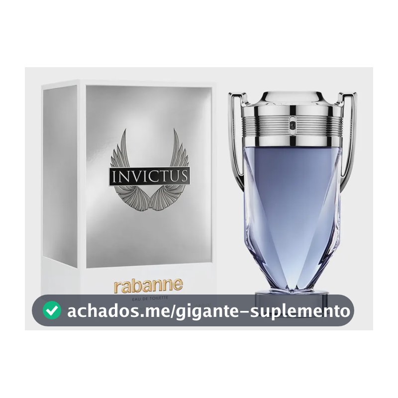 Perfume Rabanne Invictus Eau De Toilette 200 ml Masculino