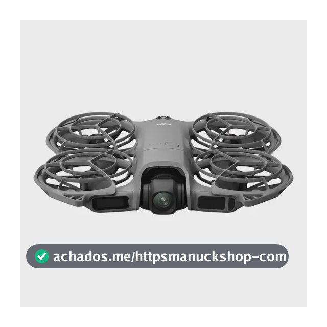 DJI Neo 2 Standard (Apenas o Drone), Leve e Dobrável, Decolagem e Pouso na Palma da Mão, Controle por Gestos, ActiveTrack, Detecção de Obstáculos Omnidirecional, Drone 4K para Iniciantes - DJI069