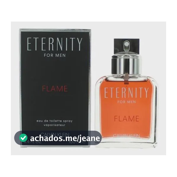 Perfume masculino Calvin Klein Eternity Flame Edt 100ml