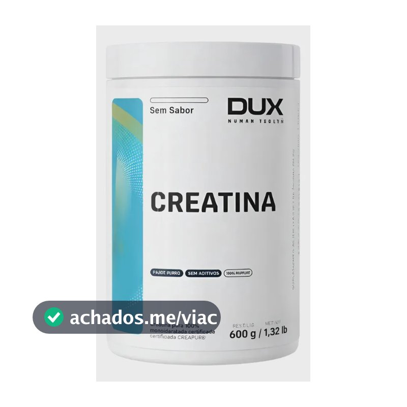 Creatina monohidratada Dux Human Health em pó Sem sabor x 600g
