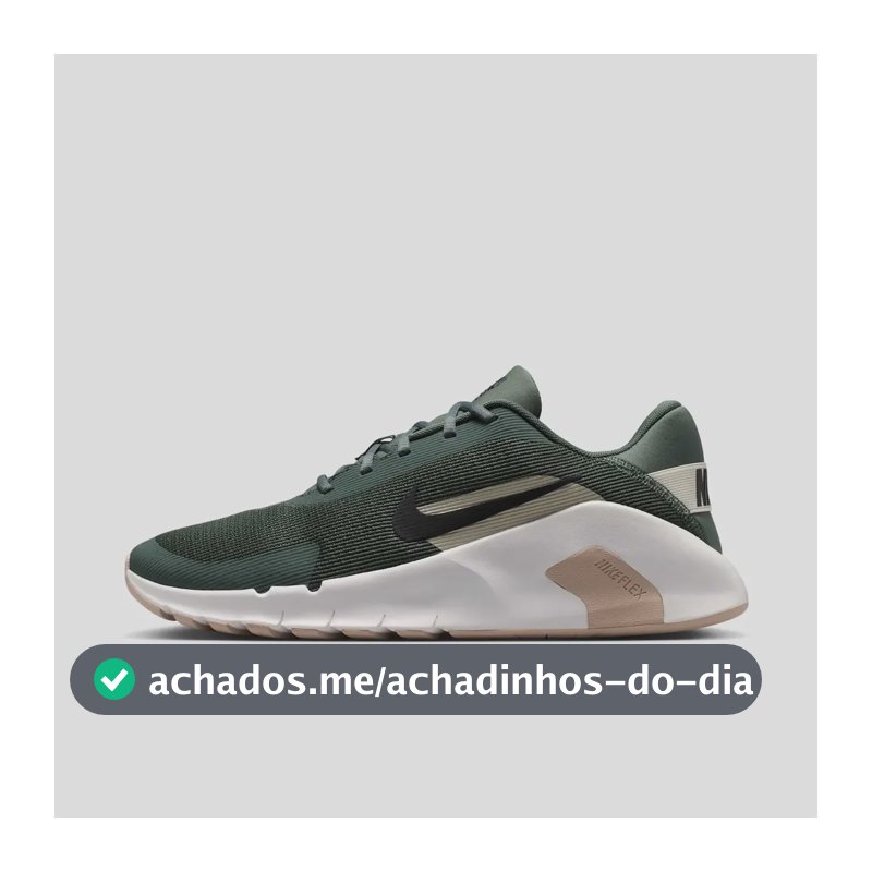 Tênis Nike Flex Train Masculino Verde Escuro/preto 40 Br