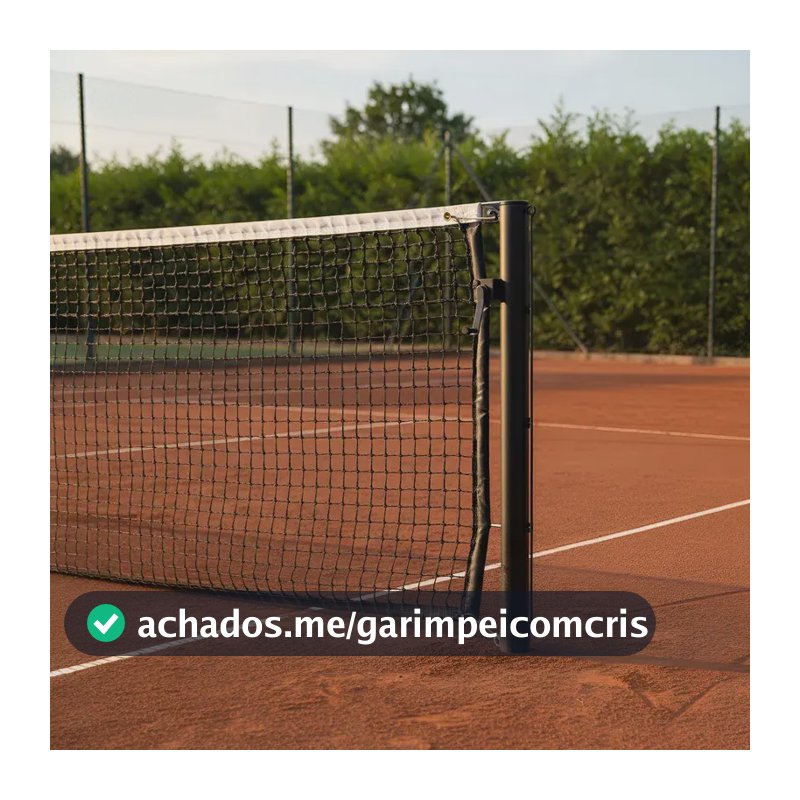 Poste Para Quadra De Tenis Profissional Com Catraca
