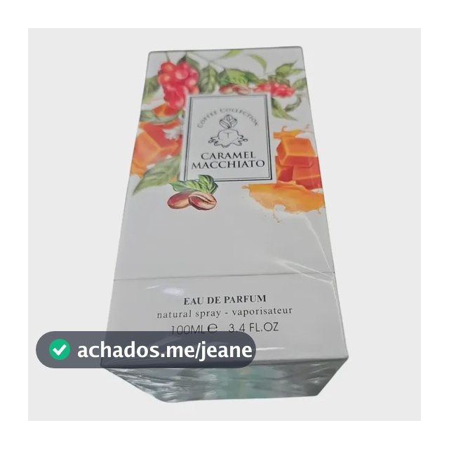 Coleção Fragance World Coffee Caranel Macchiato Edp 100ml