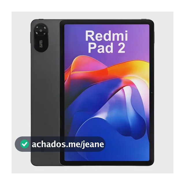 Tablet Xiaomi Redmi Pad 2 8gb Ram 256gb Rom Cor Cinza-escuro