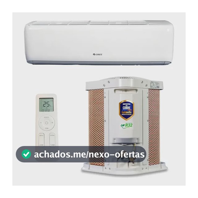 Ar Condicionado Split Hi Wall Inverter R-32 G-top Auto Gree 9.000 BTUs Frio Monofásico