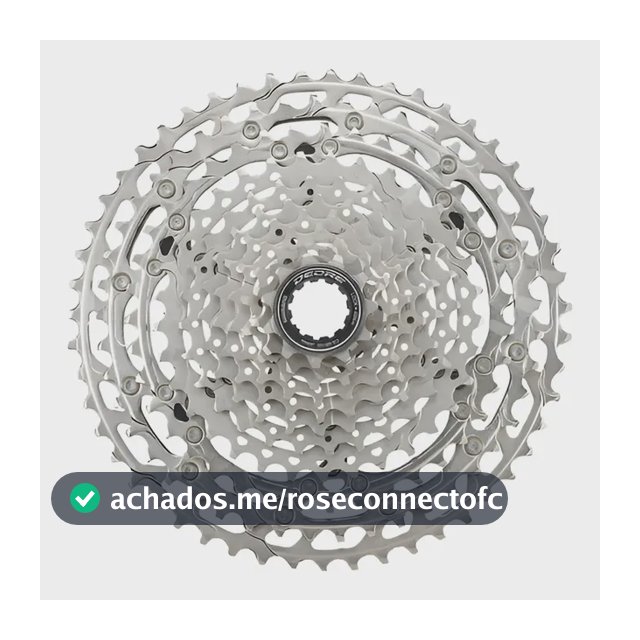 Shimano Sprocket 12v Deore M6100 10-51t 1x12 Microspline Número máximo de dentes 51 Número mínimo de dentes 11 cores prata