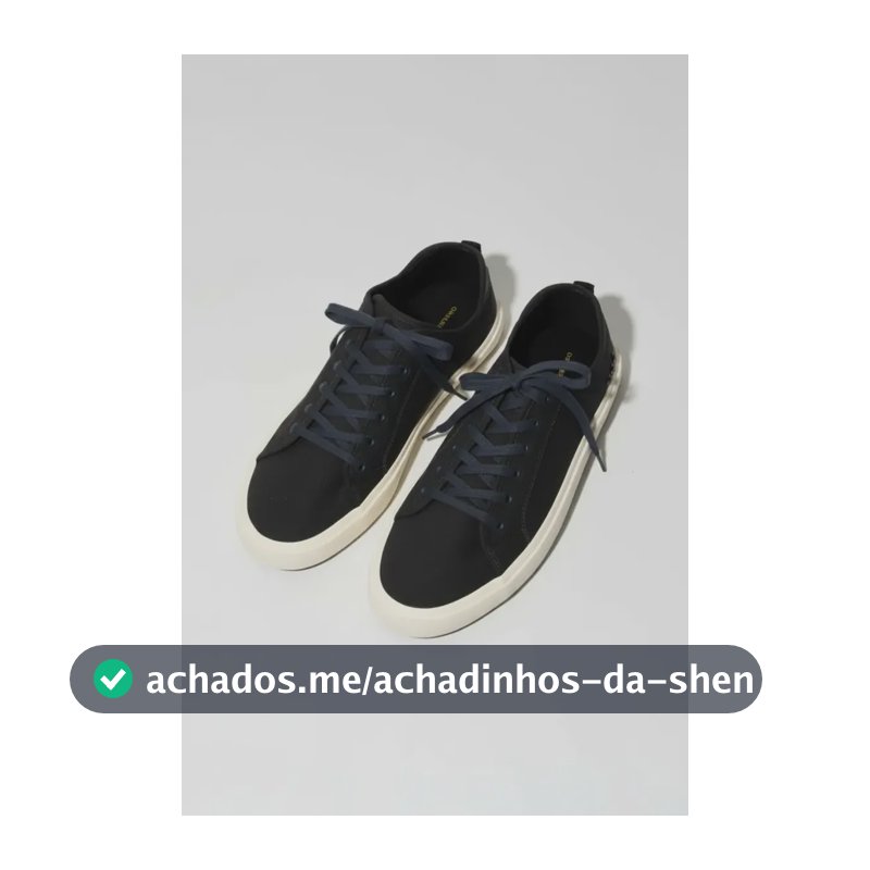 Tênis Masculino Drift Osklen Preto Liso 41 Br